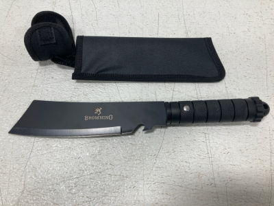 12&rdquo; Browning Knife w/Sheath