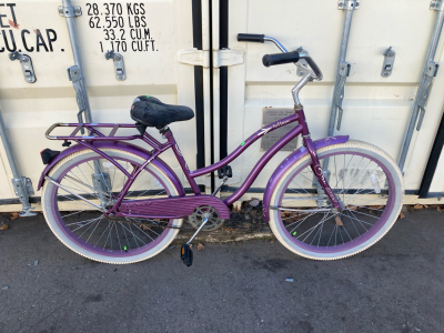 26&rdquo; Purple Huffy Bike