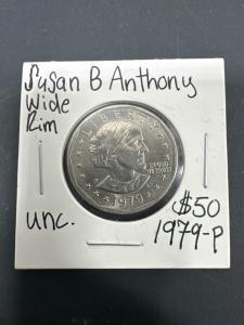 Susan B. Anthony Dollar - Wide Rim (1979-P)