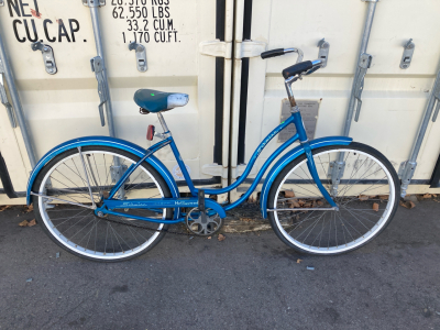 Vintage Blue Schwinn Bike