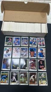 (500+) Box of 1989 and 1990 Upper Deck Baseball Cards (More Info in Photos)