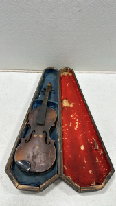 Antique Handmade Violin in Carrying Case
