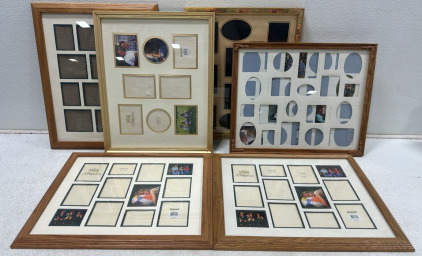 (6) Various Size and Color Wall Photo Albums (16&rdquo; x 20&rdquo;)