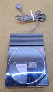 (1) Sony D-5A, Compact Digital CD Player W/ AC-D50, AC Adaper