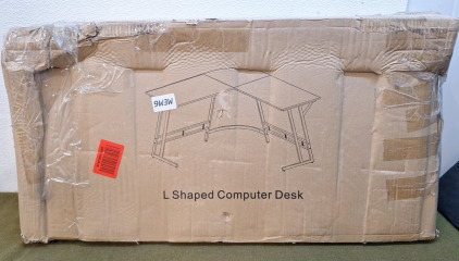 (1) L Shaped Computer Desk