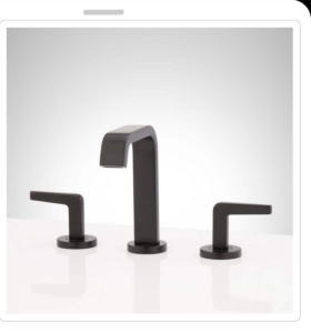 Newport Brass Muncy Widespread Bathroom Faucet Polished Nickel and Signature Hardware Drea Widespread Bathroom Faucet Matte Black (r4)
