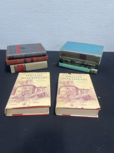 (8) Vintage Books, Shakespeare, Tucker Coates and More!