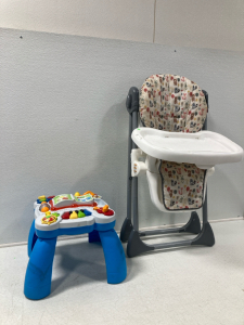 Baby Toy & Adjustable Highchair