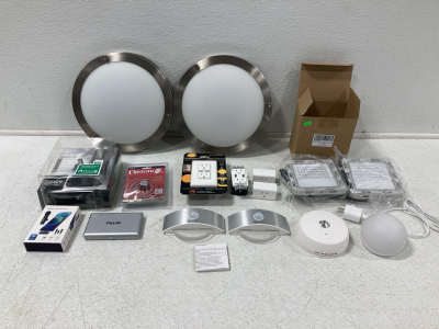 LED Lights, Outlets, Electronics & More