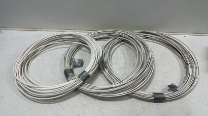 (3) Rolls of High Voltage Electrical Fence Wire (145&rsquo;, 150&rsquo;, 175&rsquo;)