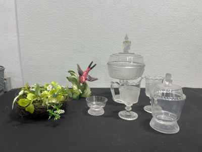 Assorted Vintage Glassware