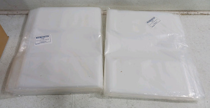 (200) Uline Poly Bags - S-2407 15"x9"x24" 2 MIL
