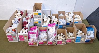Collection Of Assorted CPVC Plumbing Fittings