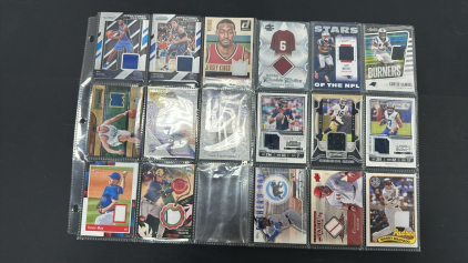 (17) Assortment of Various Sports Cards Including Basketball, Baseball, and Football Cards
