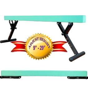 Marfula Adjustable Height 8ft Balance Beam Turquoise