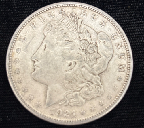 1921 Morgan Silver Dollar- 90% Silver Authenticated