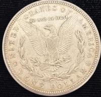 1921 Morgan Silver Dollar- 90% Silver Authenticated - 2