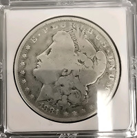 1881 Morgan Dollar- 90% Silver