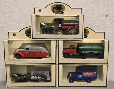 (5) Chevron Commemorative Model Die Cast Trucks