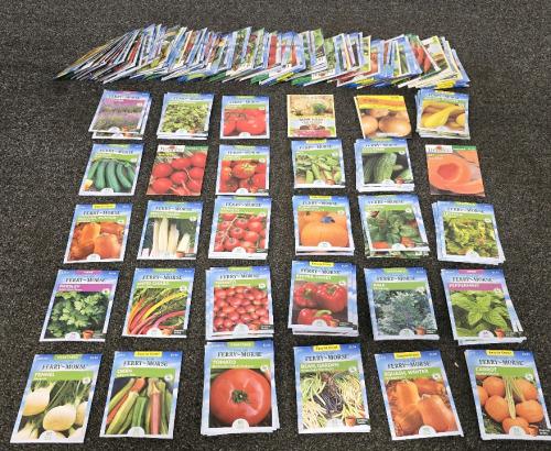 Vegetables Seeds- Over 50 Assorted Packs
