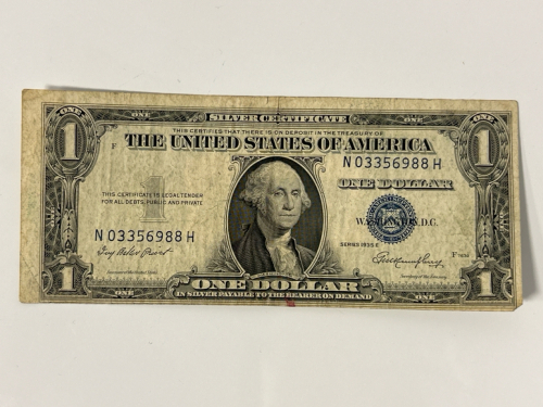 Vintage Silver Certificate