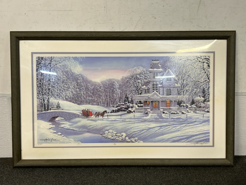 Framed Wall Art "The Homecoming" by Paul MacWilliams