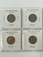 Vintage Jefferson Nickels - 4