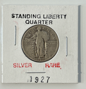 1927 Silver Rare Standing Liberty Quarter