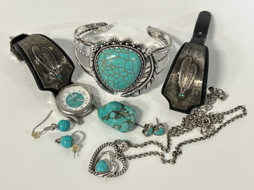 Assorted Jewelry with Turquoise Accents