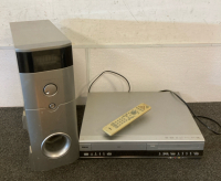 VHS and DVD Player and Binaura Speaker