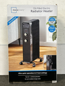 Mainstays Oil-Filled Radiator Heater
