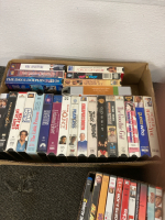 Collection of VHS and DVD Movies including Jurassic Park, We Were Soldiers, The Seven Year Itch, and Much More - 2