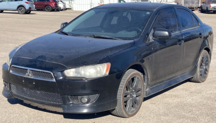 BANK REPO - 2011 MITSUBISHI LANCER - LEATHER SEATS - AFTERMARKET DC SPORTS AIR INTAKE