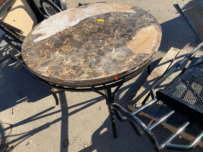 Outside table