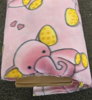 (3) Bundles Of Blanket Fabric - 4