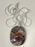 (2) Natural Stone Necklaces on .925 Chains - 3