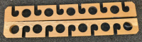 (2) Pool Stick Racks