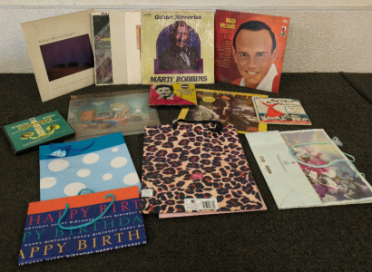 Vintage Records and Gift Bags