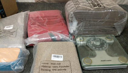 Bathroom Mats, & Scale