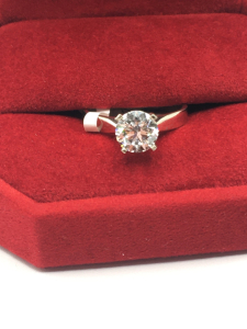14K Lab Diamond (Size 6)