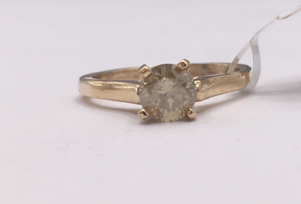 10K Hold 2g Natural Dia Ring (Size 6)