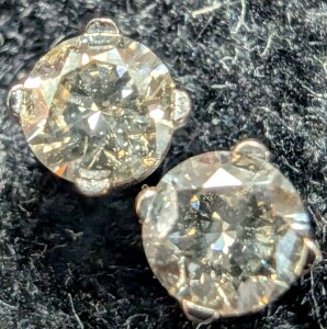 $900 14K 0.45G Lab Diamond 0.32Ct Earrings