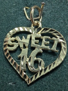 $570 10K 1.42G Heart Locket Pendant
