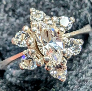 Silver Cz Ring