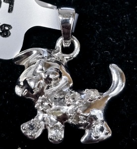 $50 Silver Cz 0.15Ct Pendant