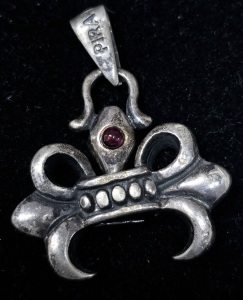 $120 Silver 9.66G Vintage Pendant