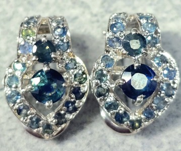 $500 Silver Sapphire App 3Ct E