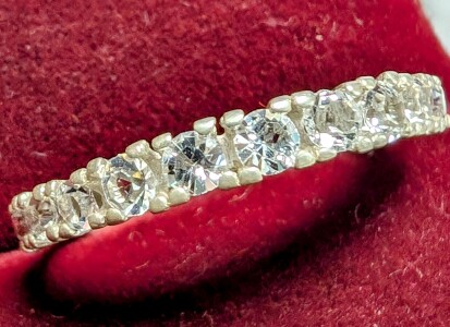 Silver CZ Ring