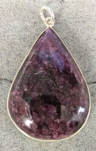 $120 Silver Red Agate Pendant