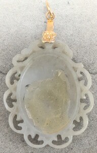 $240 Silver Jadenite Pendant